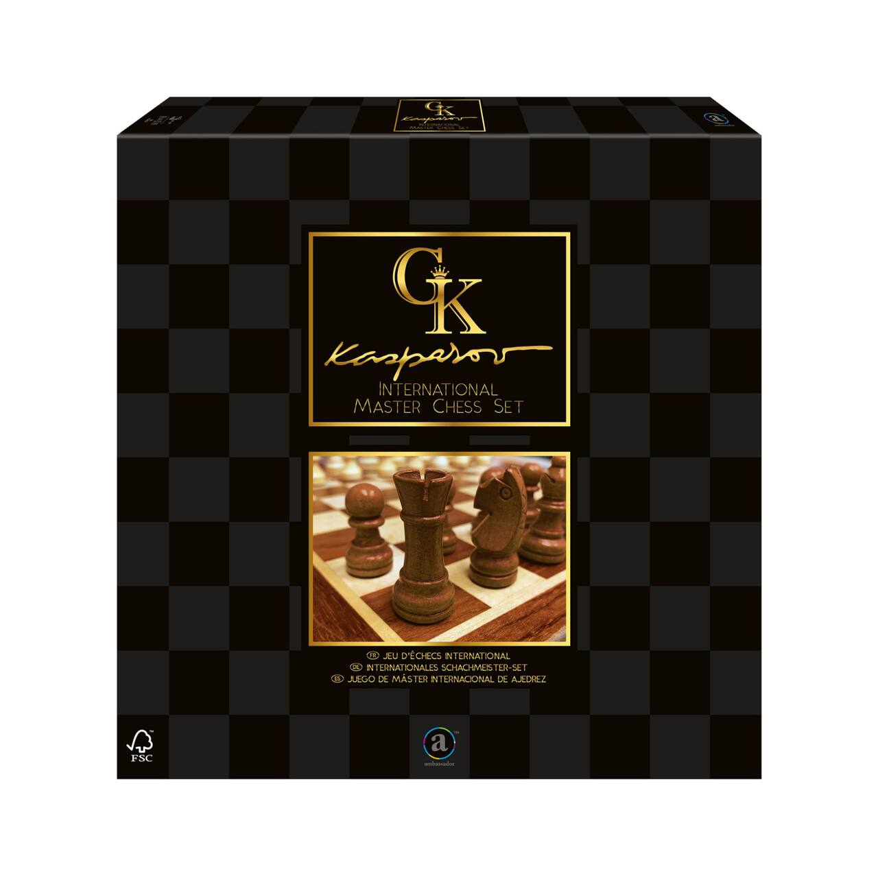 Merchant Ambassador KASPAROV International Master Chess Set